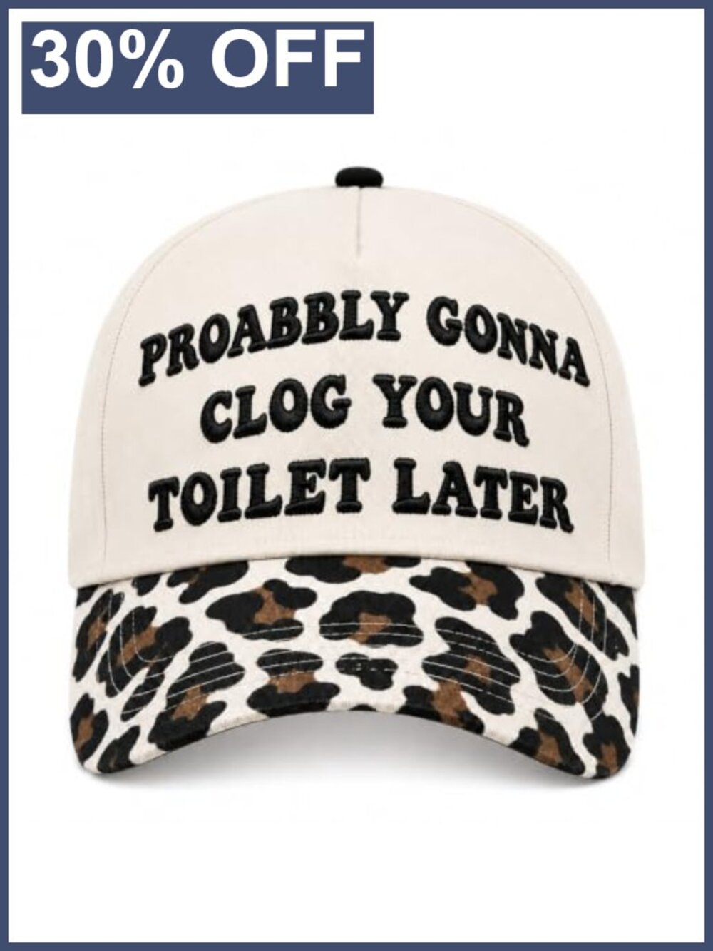 Funny Trucker Hat Embroidered Vintage Snapback Gag Gift for Men and Women